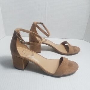 A NEW DAY WOMEN'S TAN BROWN HEELS SIZE 8.5